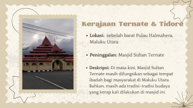 Kerajaan Ternate & Tidore